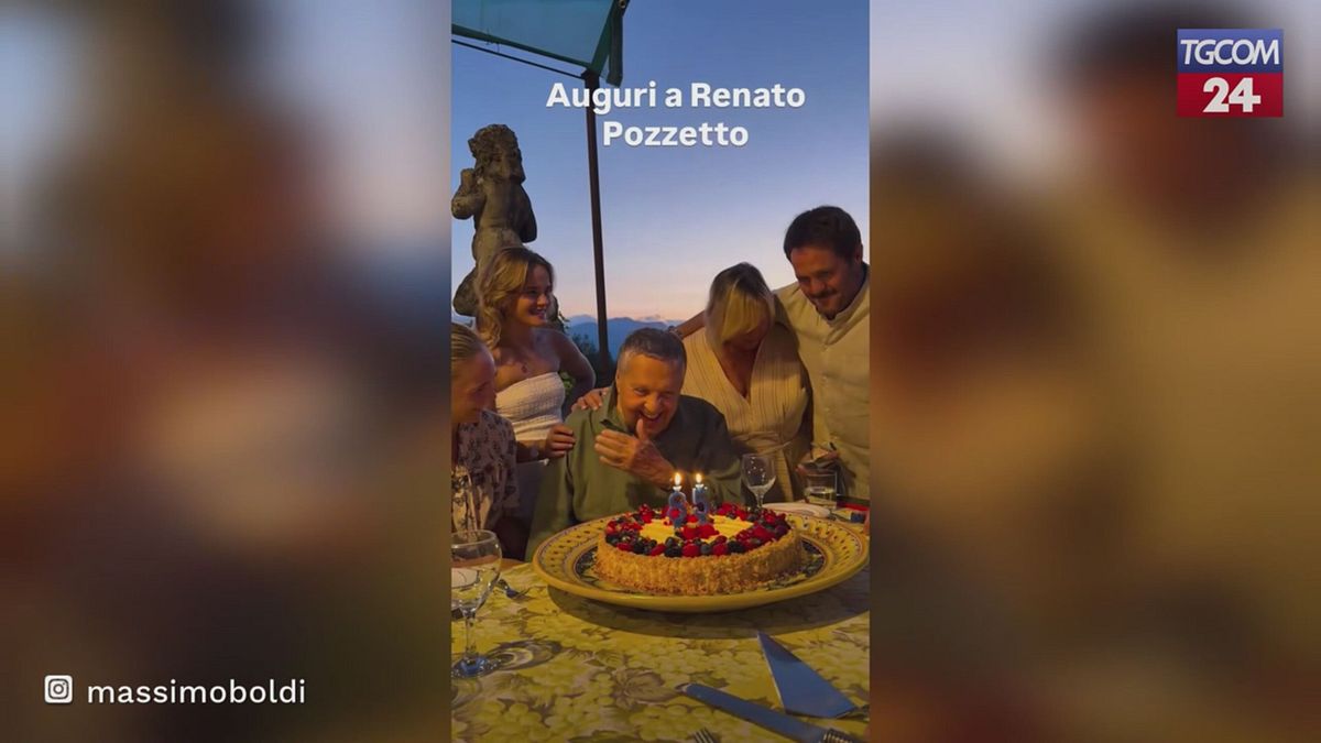 Renato Pozzetto compie 85 anni: alla festa di compleanno c'è anche Massimo Boldi
