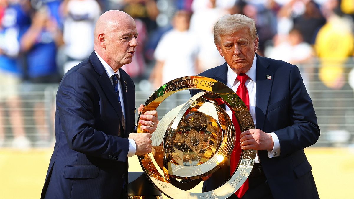 Infantino e Trump
