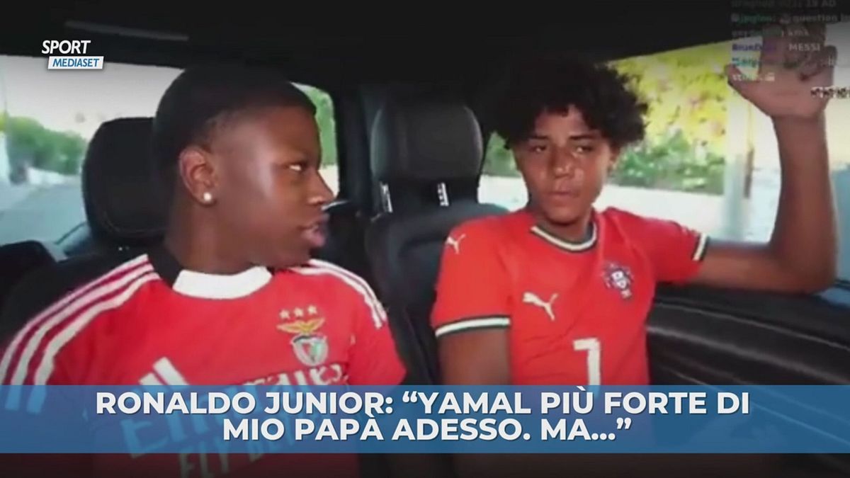 CR7 Junior: "Yamal meglio di papà"