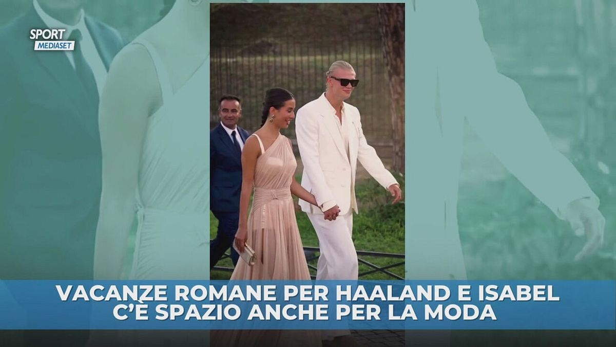 Vacanze romane per Haaland