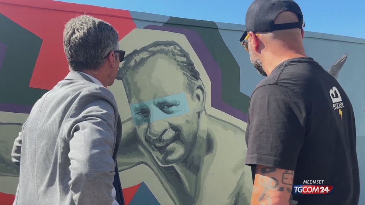 12.00 PALERMO, MURALE BORSELLINO SRV