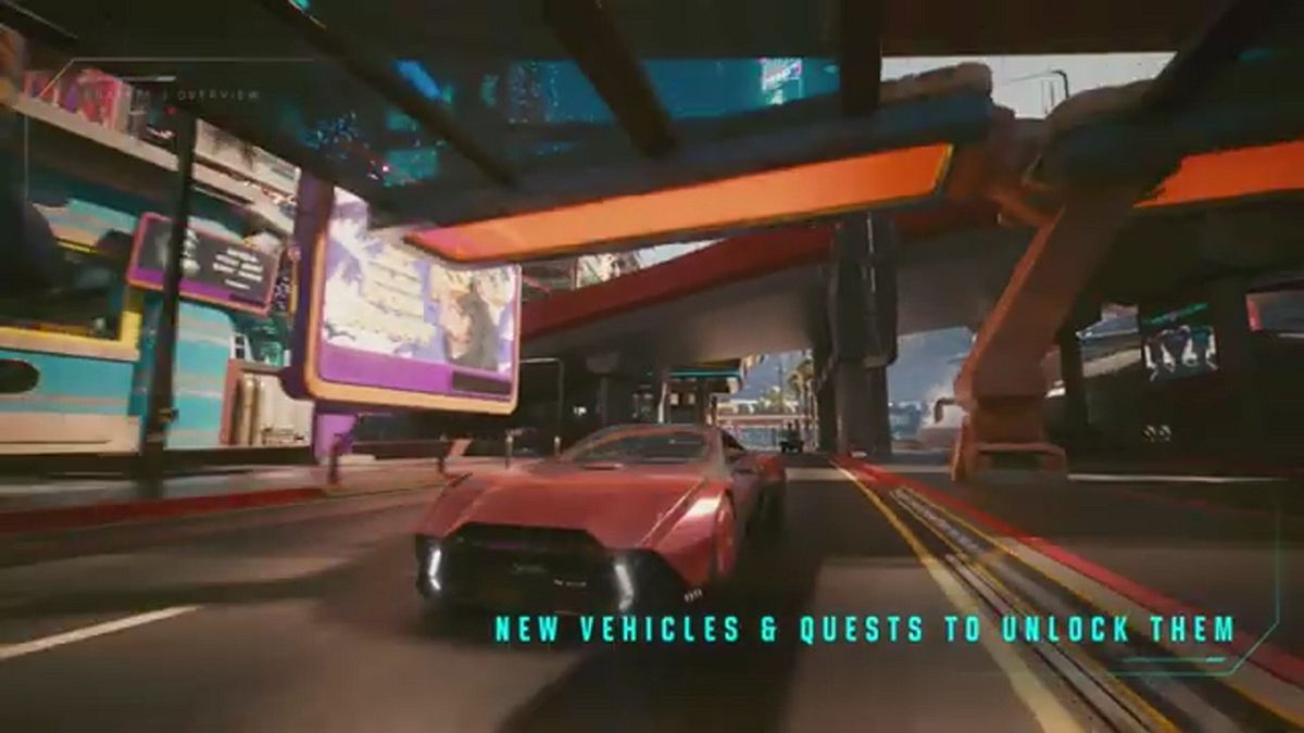 Cyberpunk 2077 si dà alla guida autonoma