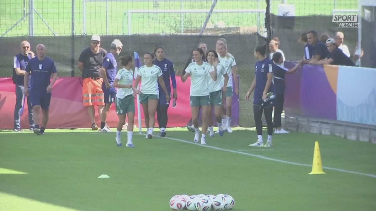 MCH ALLENAMENTO ITALIA FEMMINILE PRIMA DELLA SEMIFINALE MCH