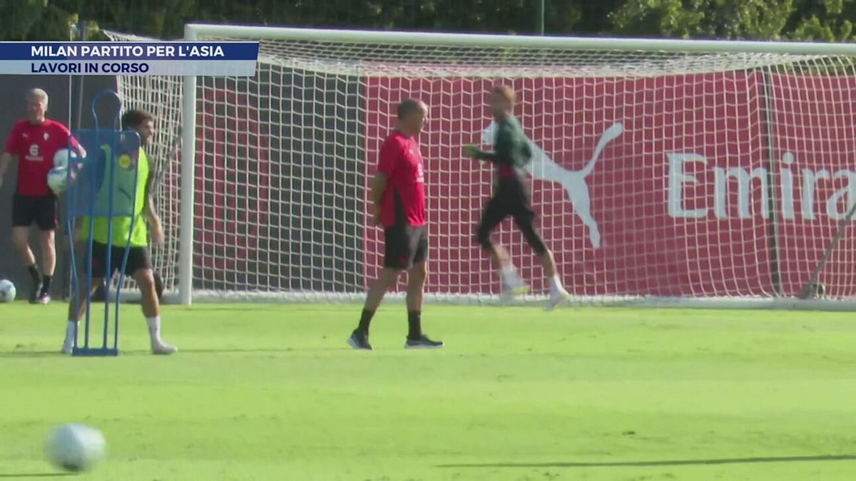 Milan partito per l'Asia