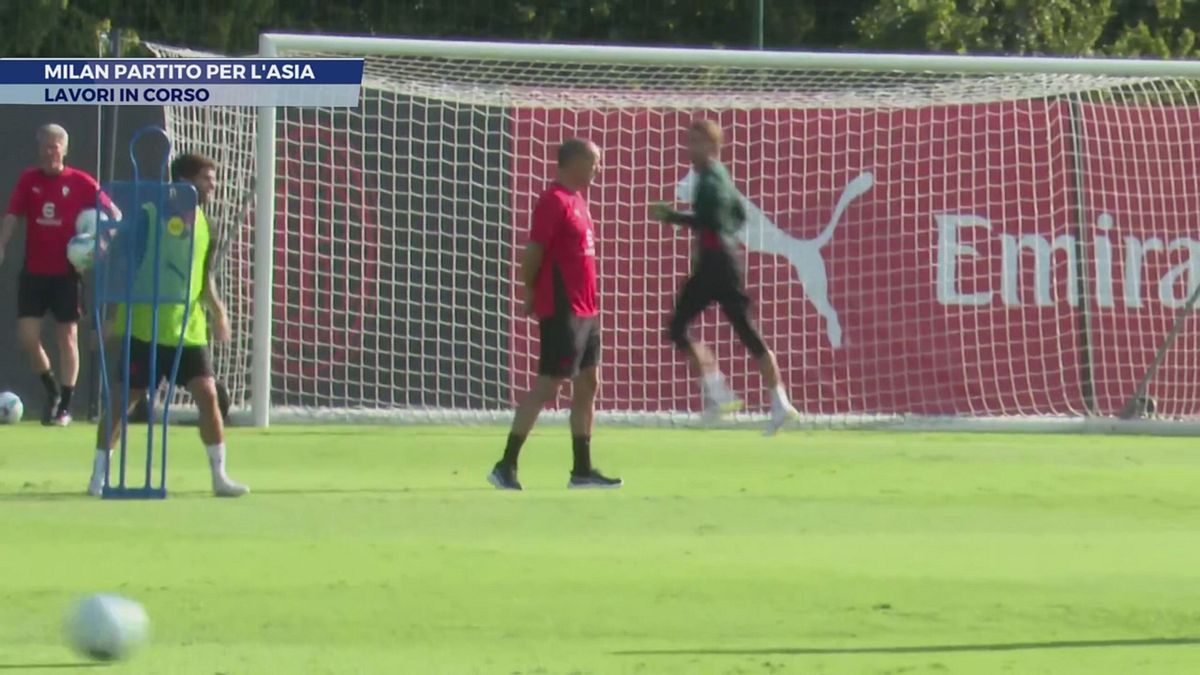 Milan partito per l'Asia