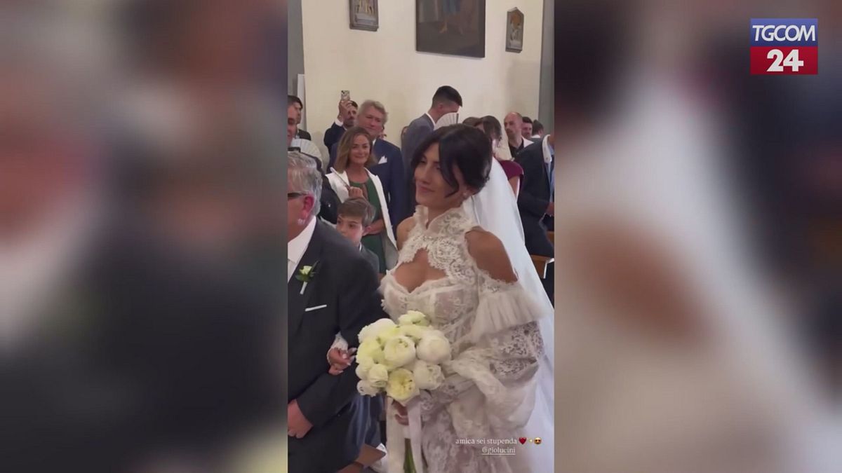 Giorgia Lucini e Federico Loschi sposi dopo otto anni d'amore