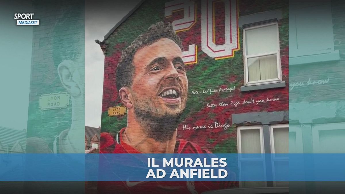 Nuovo murales in onore di Diogo Jota e André Silva