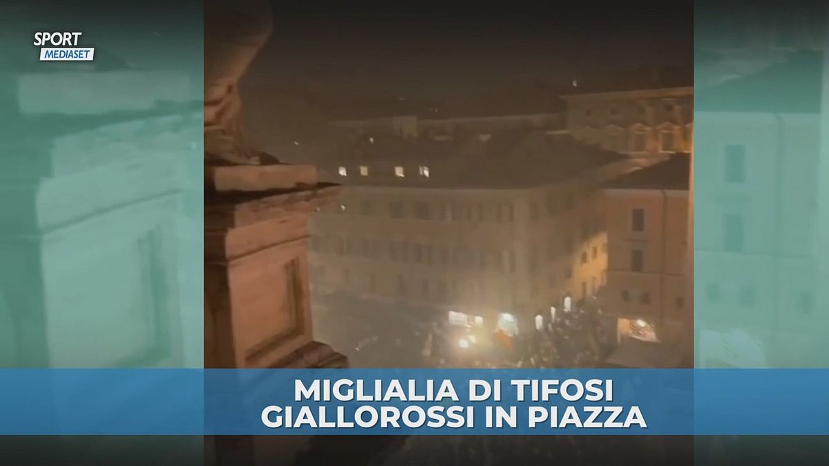 La Roma compie 98 anni: tifosi in delirio