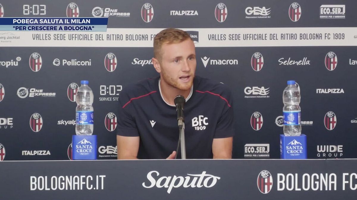 Pobega saluta il Milan