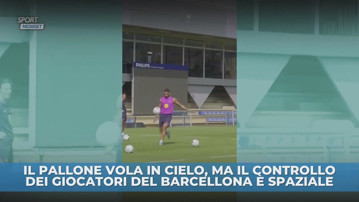 Barca, che controllo del pallone!