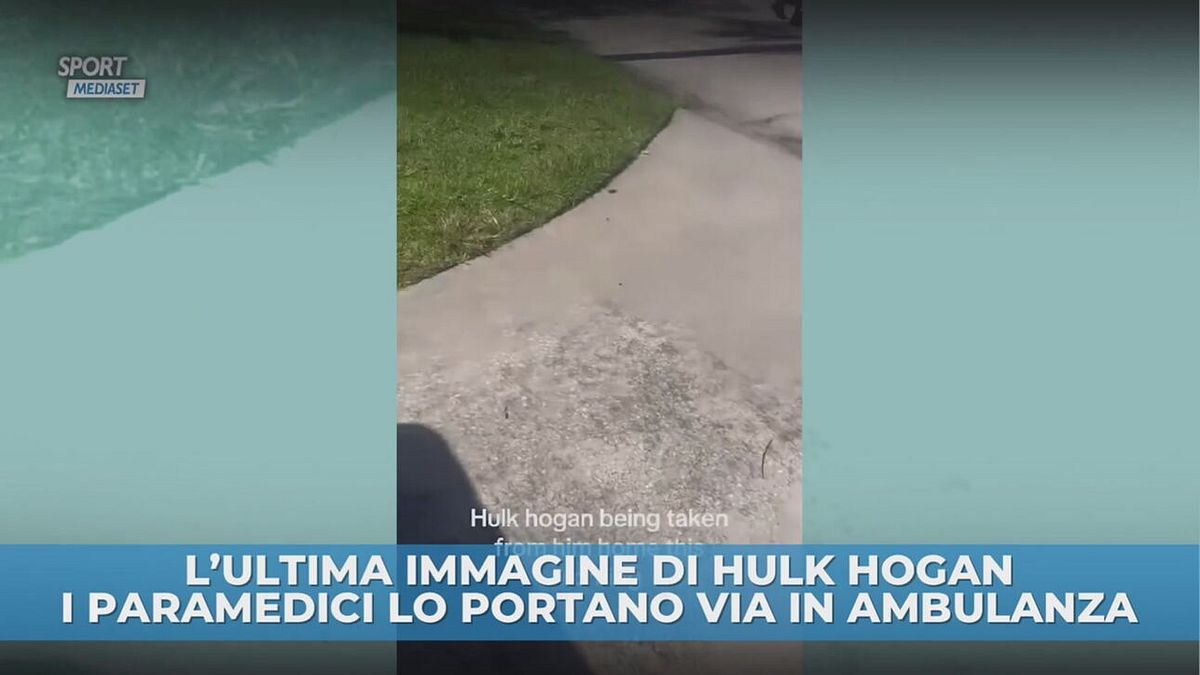 L'ultima immagine di Hulk Hogan