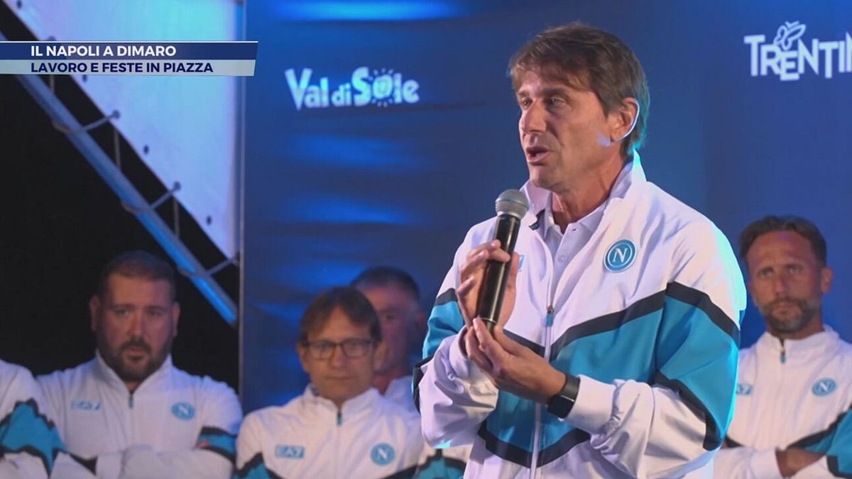 Il Napoli a Dimaro
