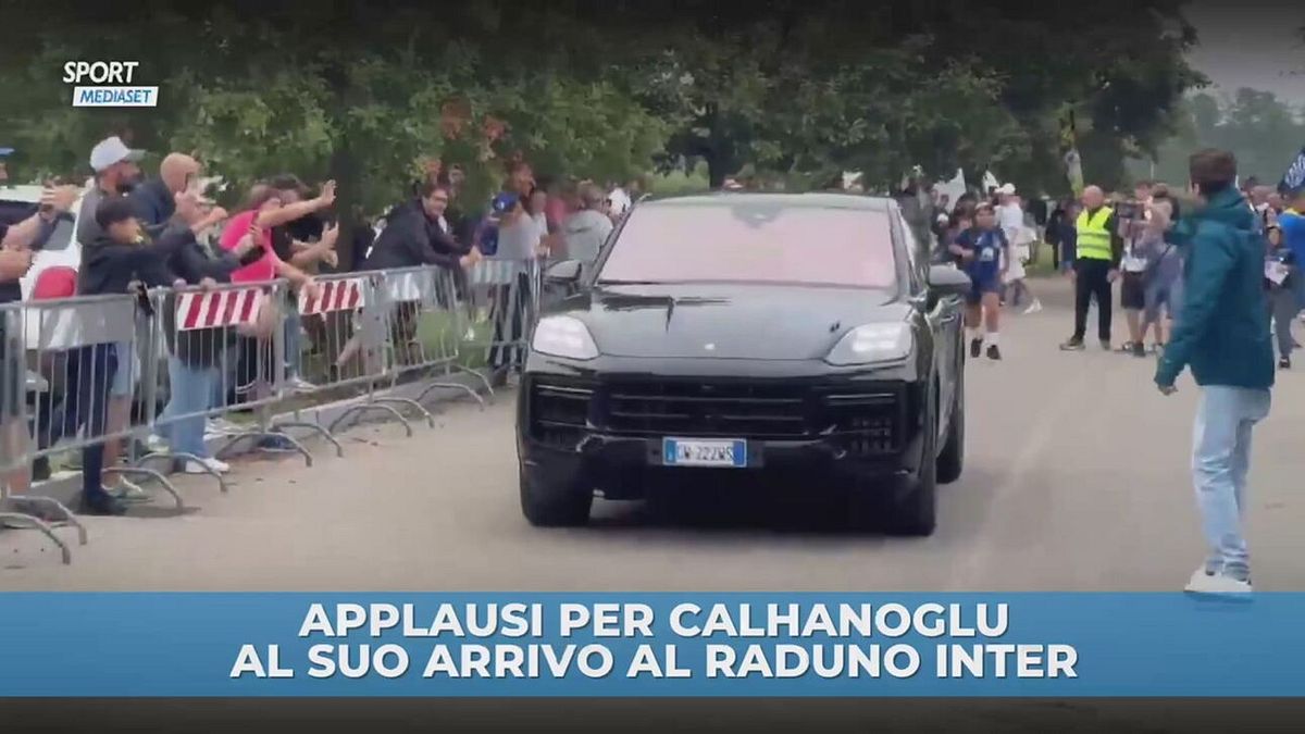 Raduno Inter: applausi per Calha
