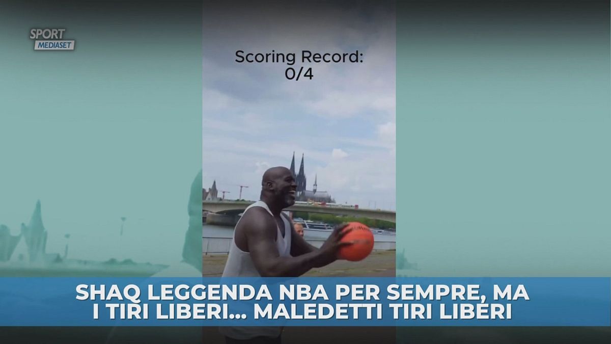 Shaq, i tiri liberi non sono il tuo