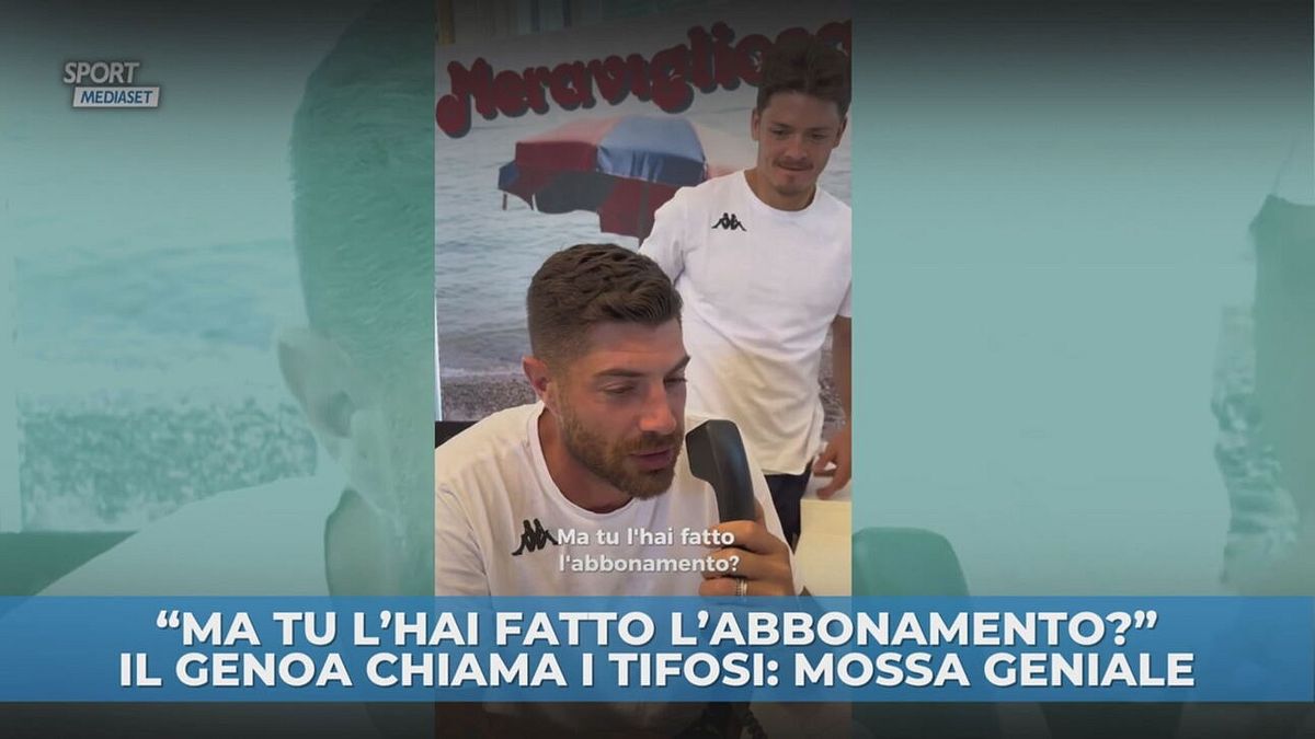 Genoa, la mossa per gli abbonamenti è virale