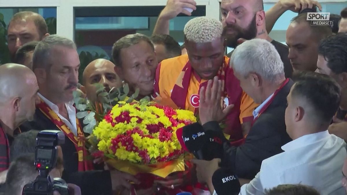 MCH ARRIVO OSIMHEN GALATASARAY MCH