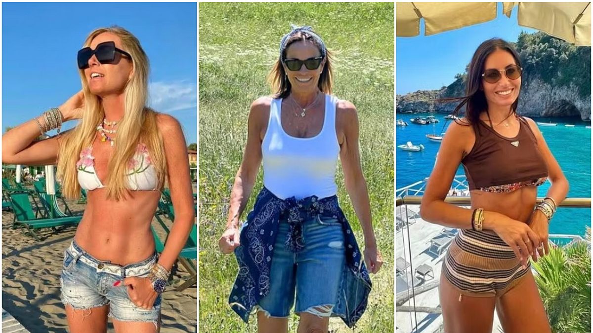 Federica Panicucci, Cristina Parodi, Elisabetta Gregoraci