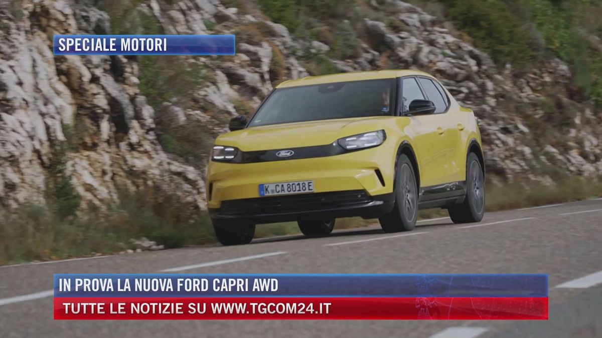 In prova la nuova Ford Capri Extended Range AWD