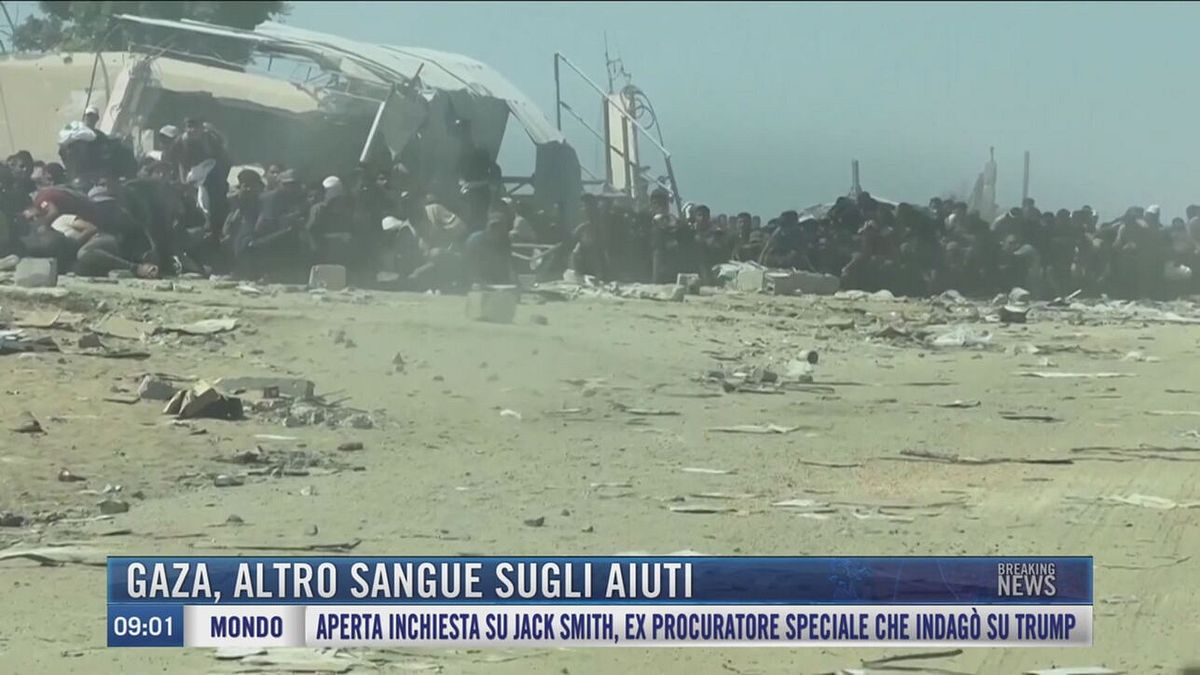 Breaking News delle 09.00 | Gaza, altro sangue sugli aiuti