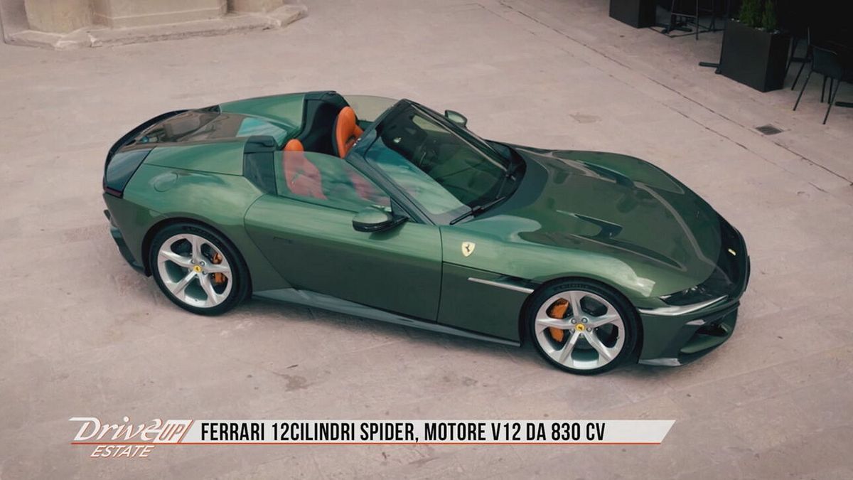 Ferrari 12Cilindri Spider, sinfonia a cielo aperto