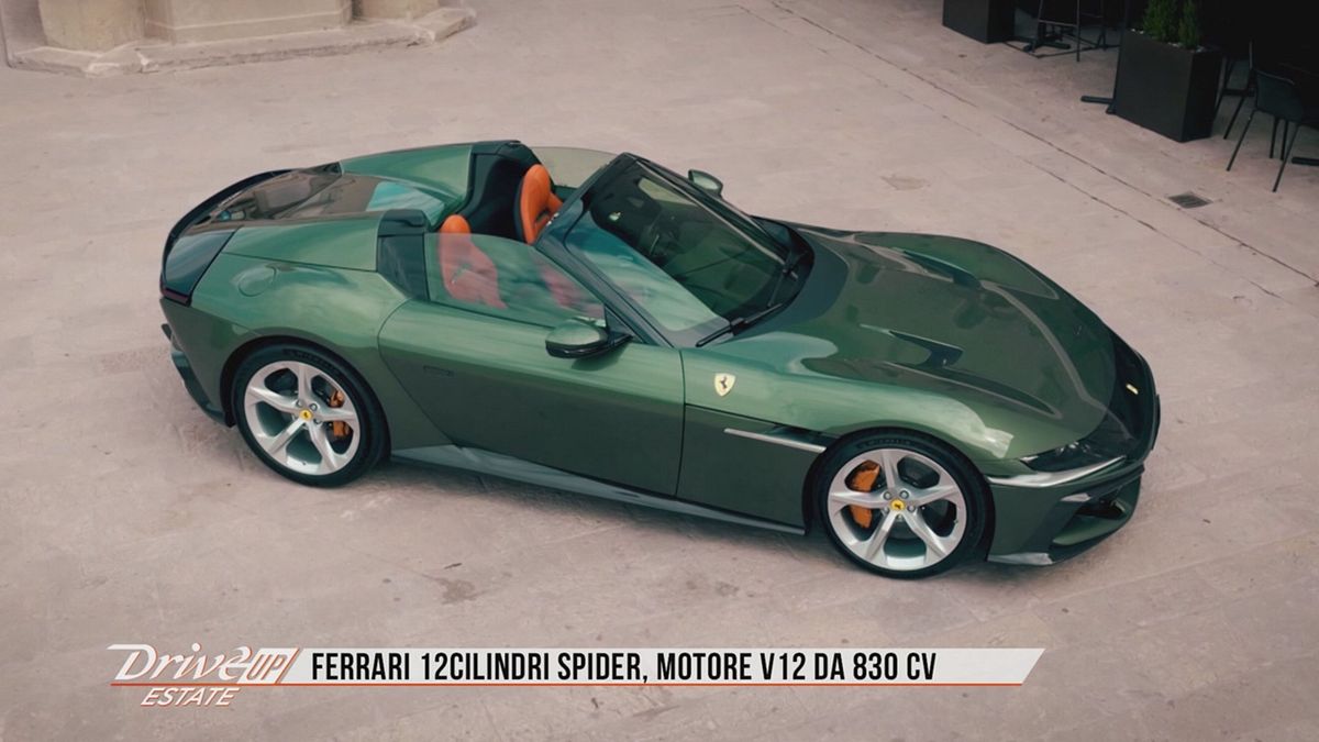 Ferrari 12Cilindri Spider, sinfonia a cielo aperto