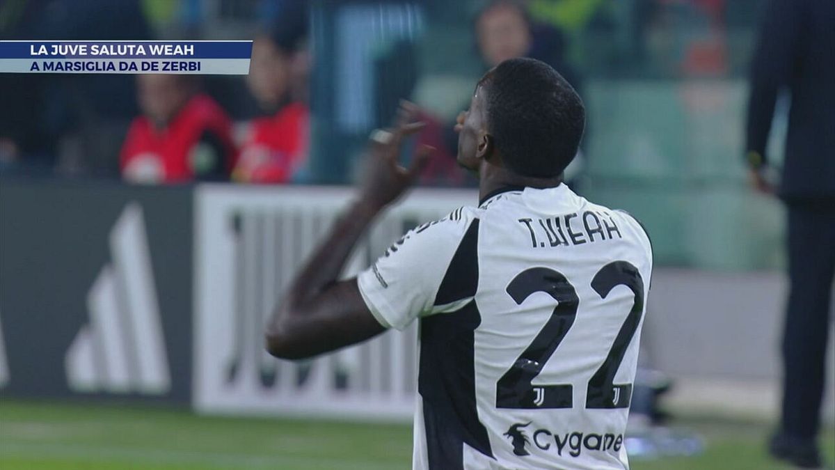 La Juve saluta Weah