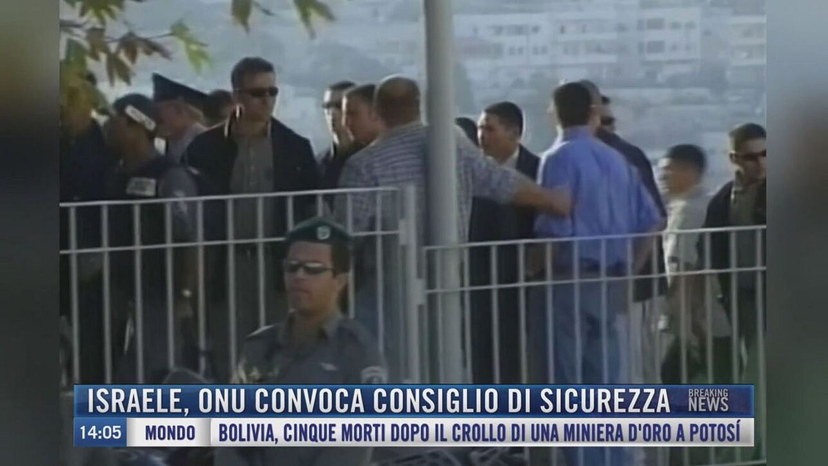 Breaking News delle 14.30 | Israele, Onu convoca Consiglio di sicurezza