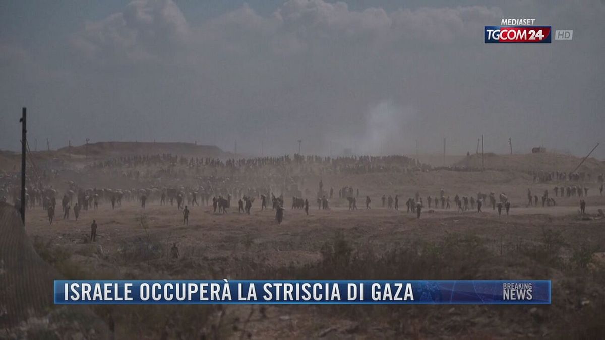 Breaking News delle 21.30 | Israele occuperà la Striscia di Gaza