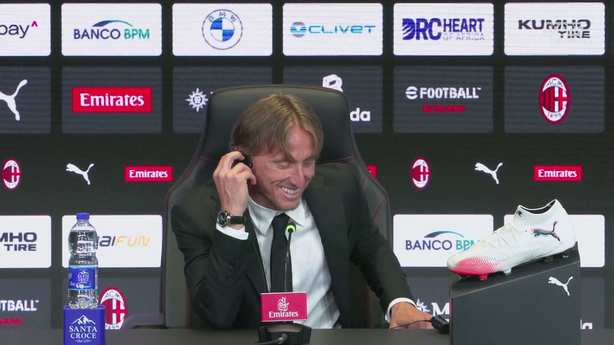 DICH MODRIC MILAN su Allegri DICH