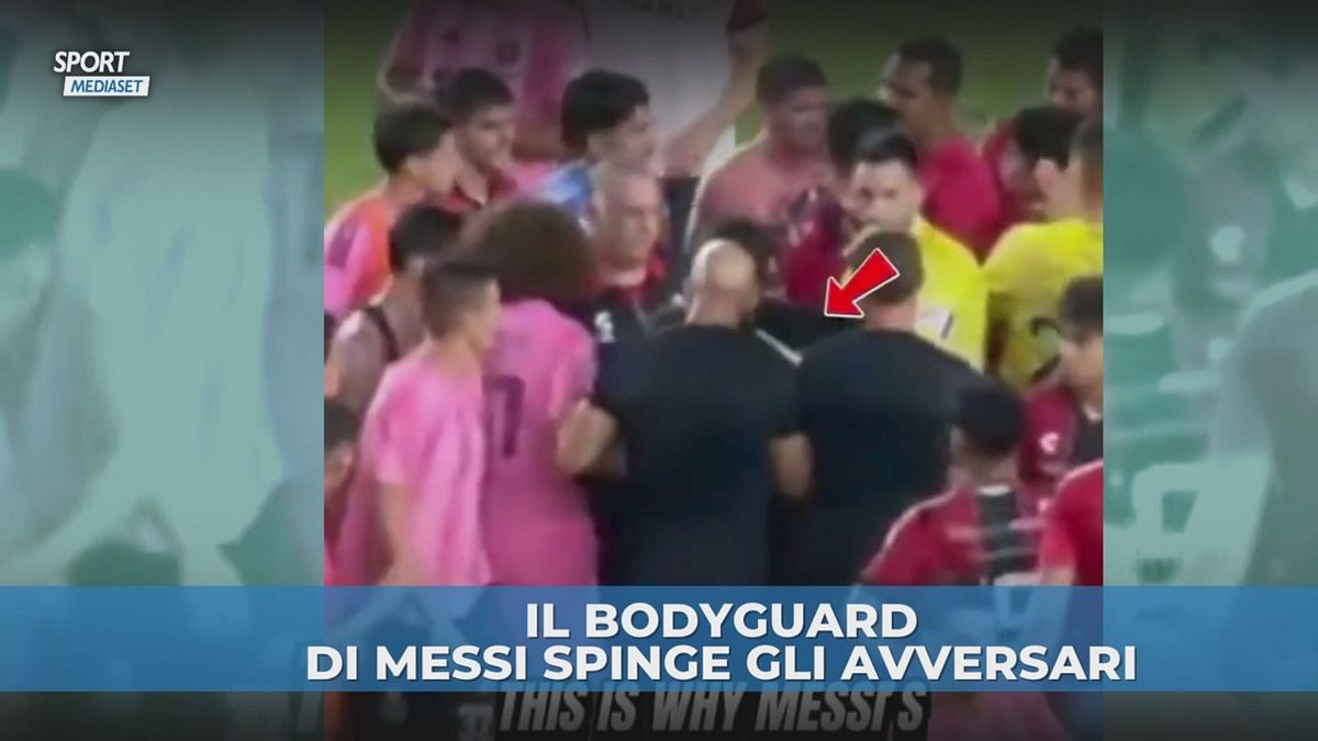 Il bodyguard di Messi sospeso dalla Leagues Cup