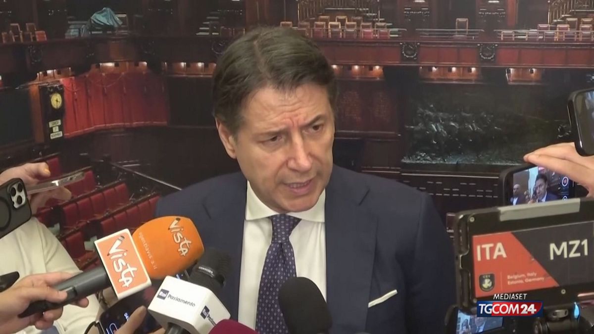 TG5 REAZIONI A MELONI SRV