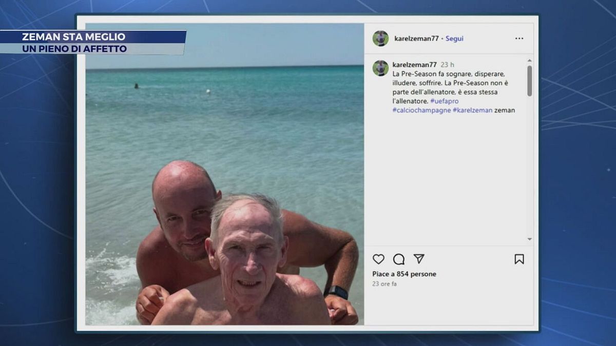 Zeman sta meglio