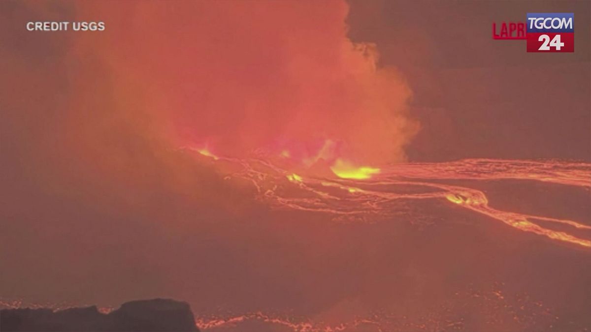 Hawaii, la nuova eruzione del vulcano Kilauea