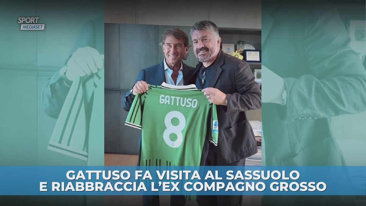 Gattuso fa visita al Sassuolo
