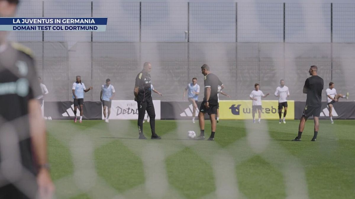 La Juventus in Germania