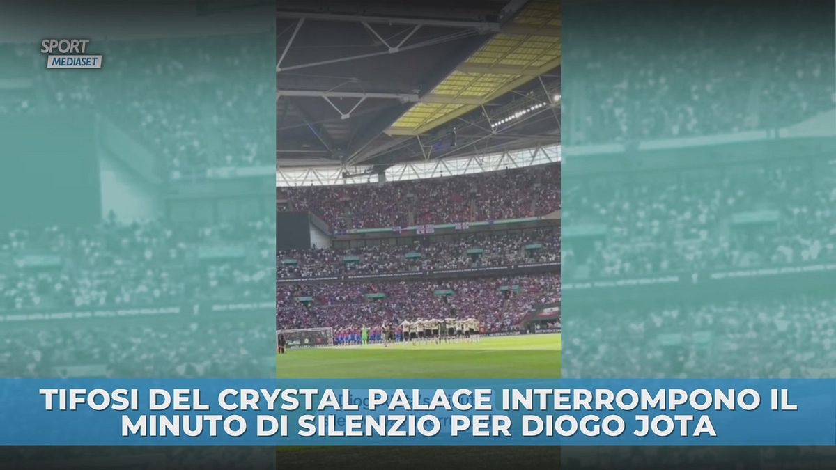 Crystal Palace: tifosi interrompono il minuto di silenzio per Diogo Jota