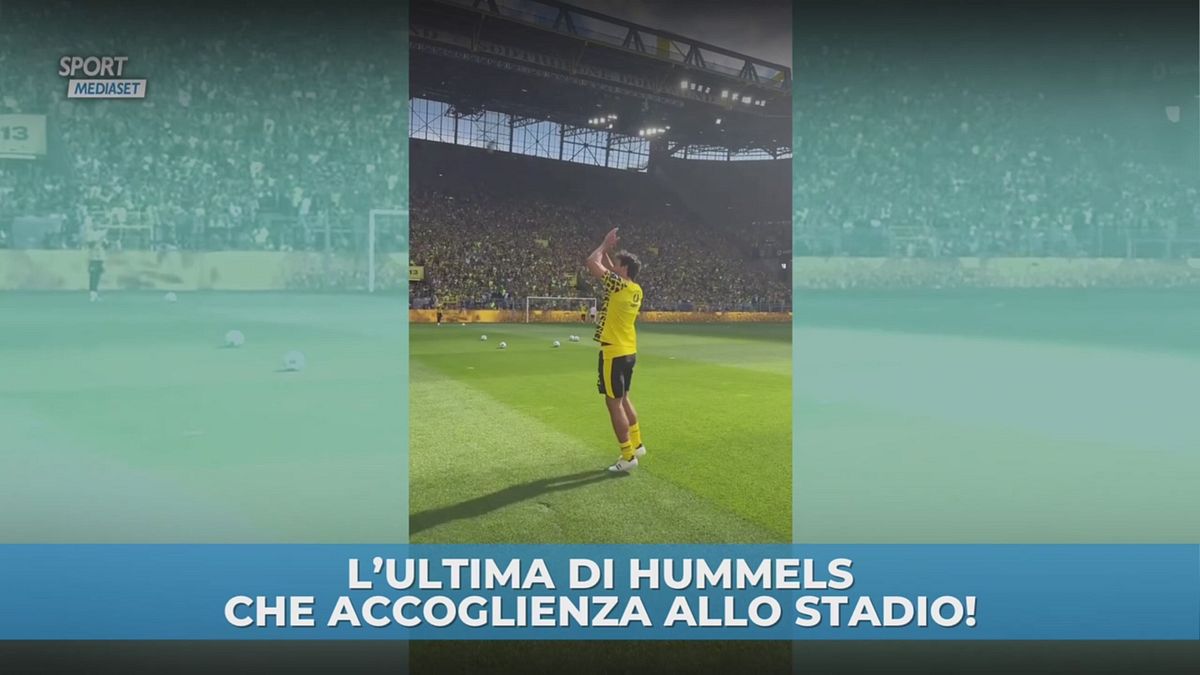 L'ultima di Hummels: che accoglienza allo stadio!