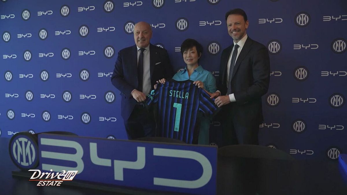 Nuova partnership triennale: Inter & BYD