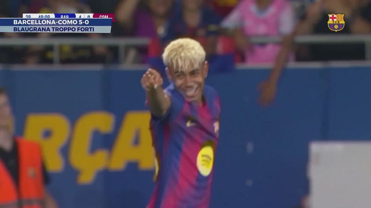 Barcellona-Como 5-0