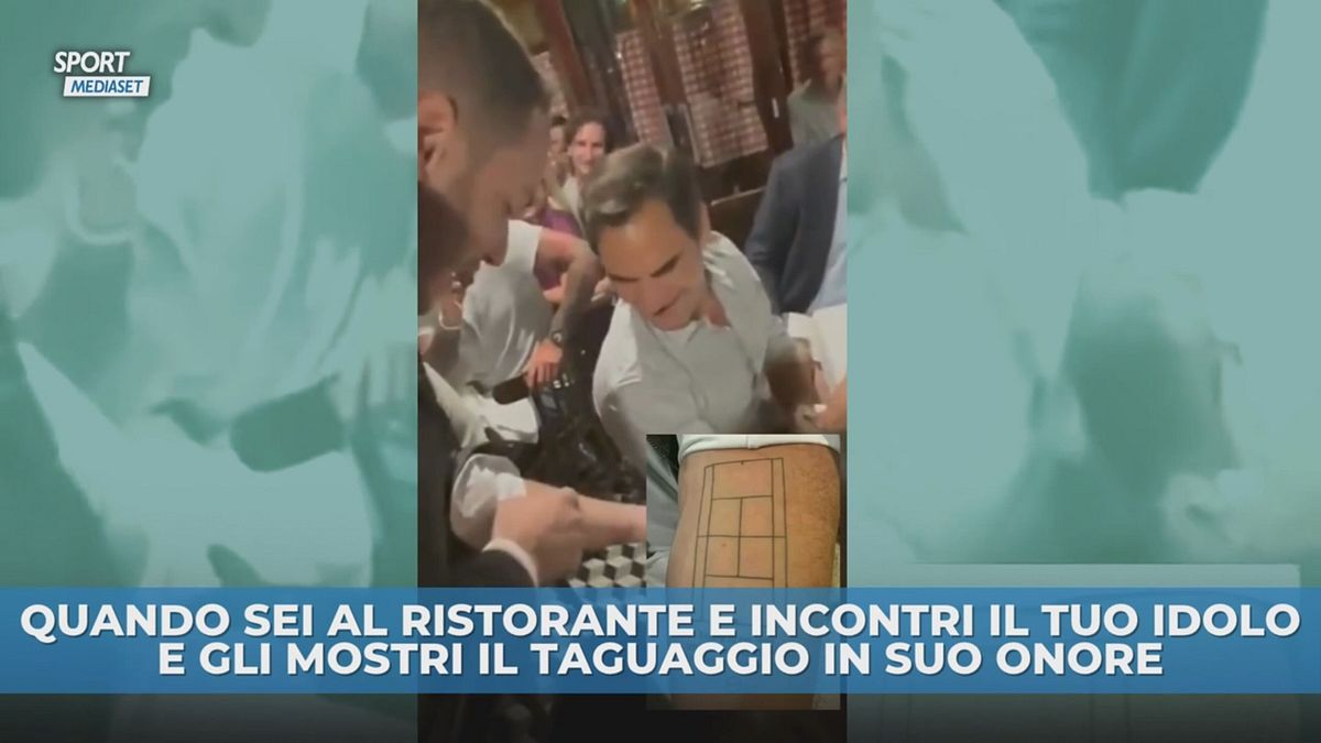 Quando incontri il tuo idolo al ristorante