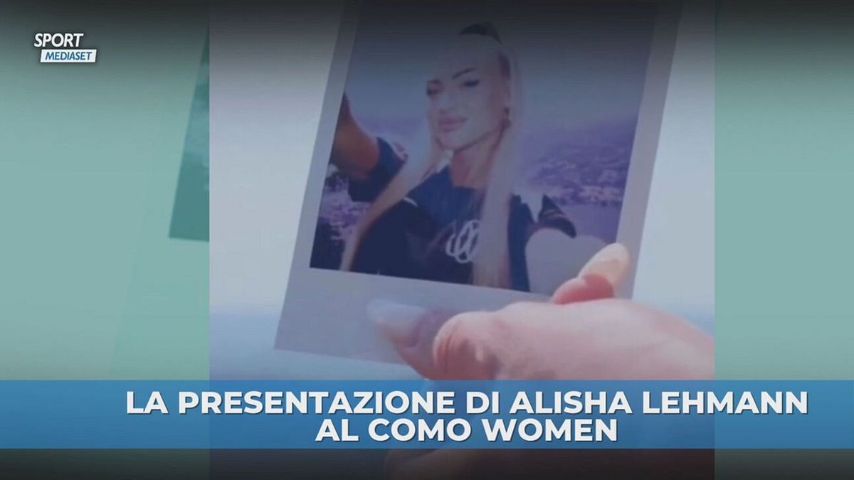 Alisha Lehmann è riva al lago: il video-annuncio del Como Women