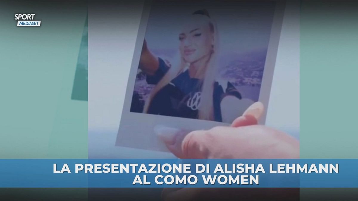 Alisha Lehmann è riva al lago: il video-annuncio del Como Women