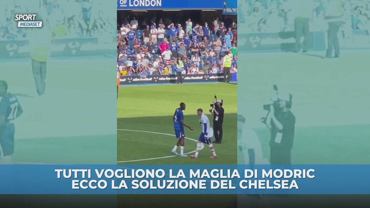 Quando tutti vogliono la maglietta di Modric...