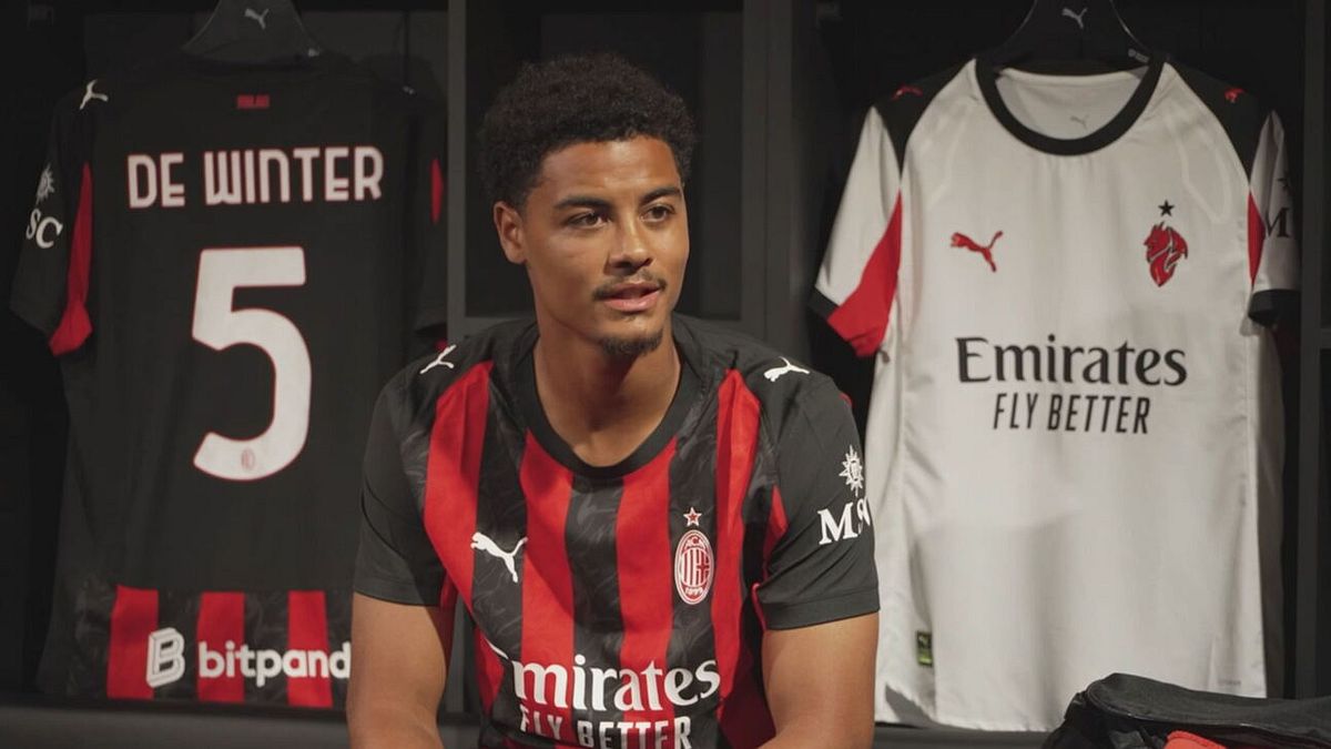 De Winter a Milan Tv