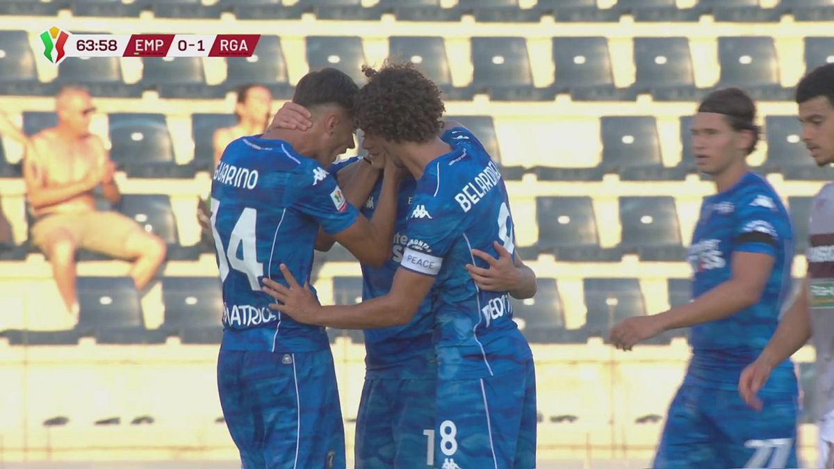 64' | Gol di Ilie (Empoli-Reggiana 1-1)