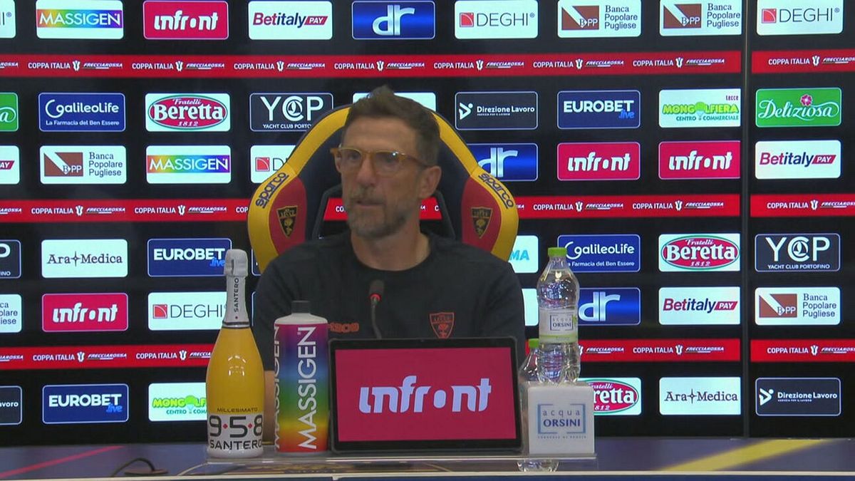Di Francesco: "Camarda, che giocata!"