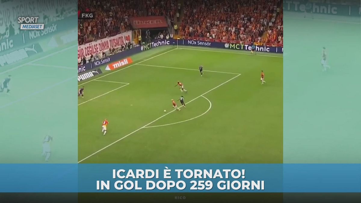 Icardi è tornato! In gol dopo 259 giorni