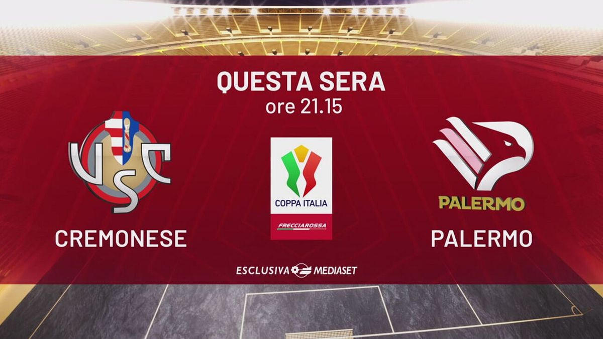 Cremonese-Palermo: sabato 16 agosto alle 21.15