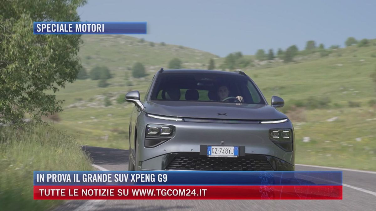 In prova il grande suv Xpeng G9
