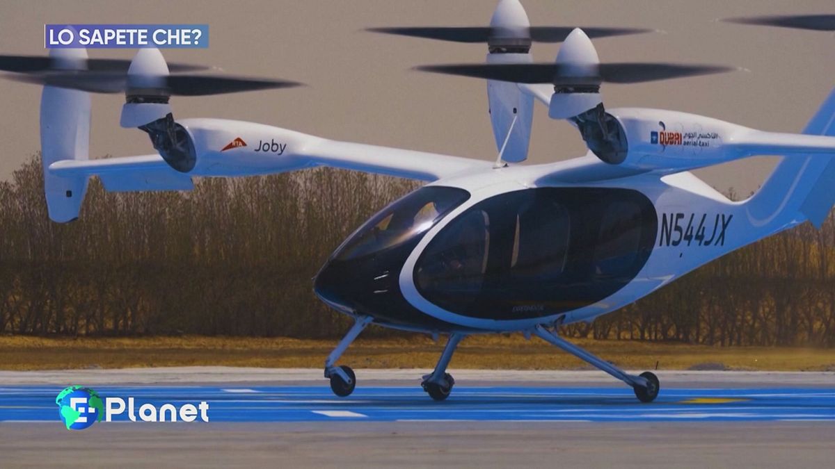 Lo sapete che: aereo taxi a propulsione elettrica